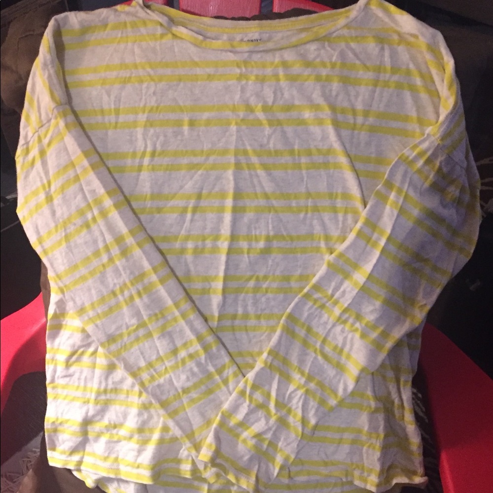 Old Navy striped long sleeve shirt